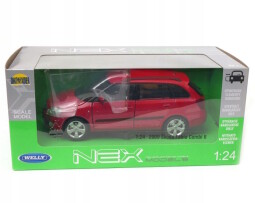Welly Škoda Fabia Combi II (2009) 1:24 Červená